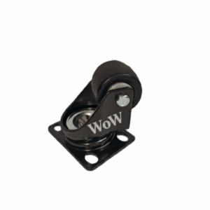 1.5" PU פוליאוריטן שחור מחוזק 90 ק"ג פלטה מסתובב WoW