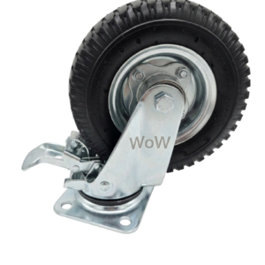 גלגל מוקצף מלא / אוויר פניאומטי פלטה מעצור 8" מזלג כחול עולם על גלגלים WoW World On Wheels