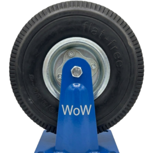 גלגל מוקצף פלטה קבועה 10" מזלג כחול עולם על גלגלים WoW World On Wheels