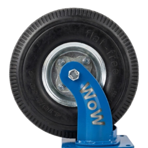 גלגל מוקצף פלטה מסתובבת 10" מזלג כחול עולם על גלגלים WoW World On Wheels