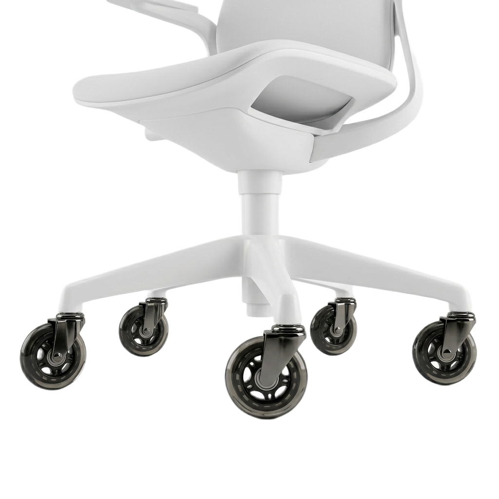 עולם על גלגלים גלגלים לכסא משרדי גלגל סיליקון