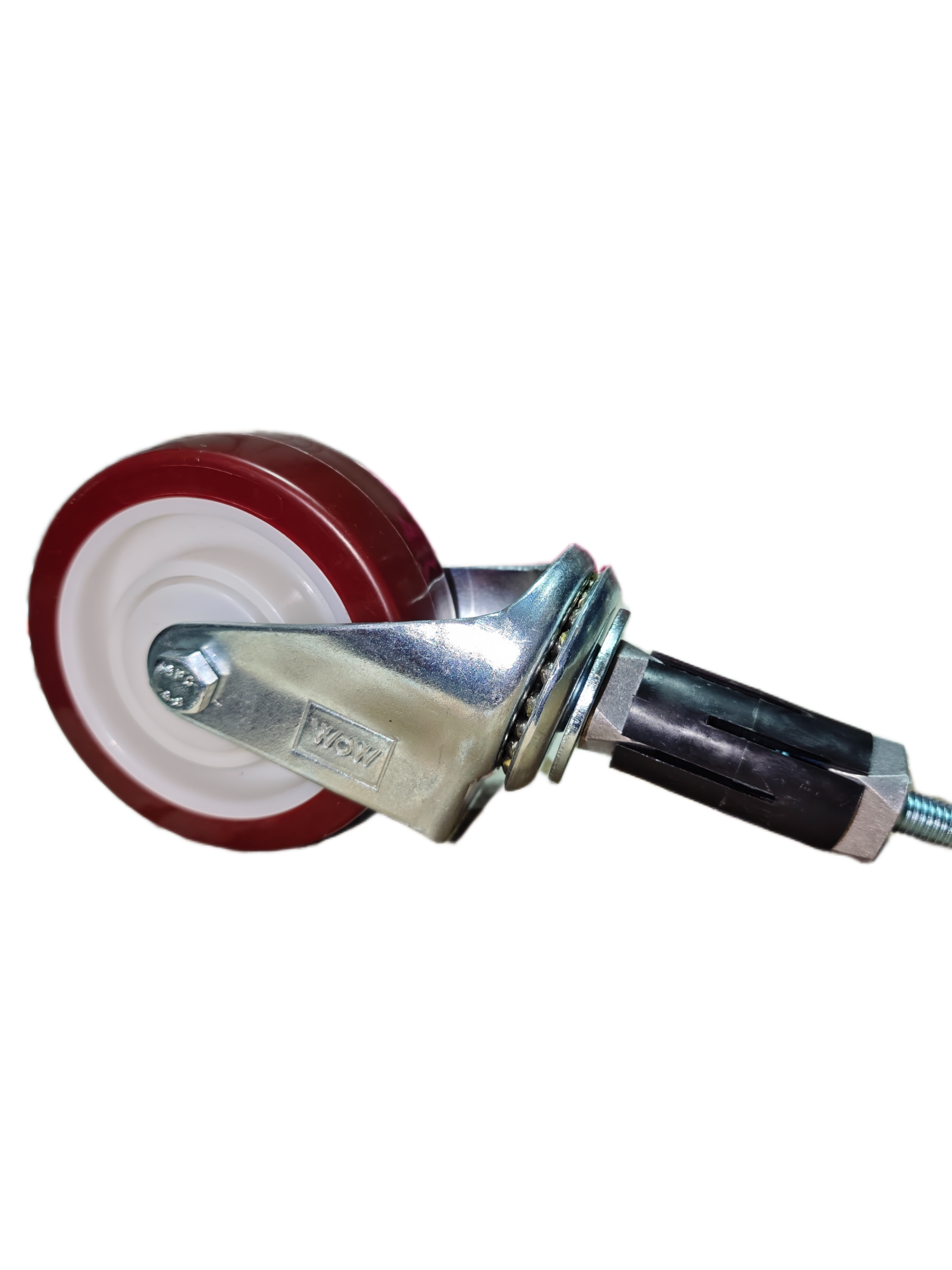 גלגל אוקולון מצופה פולוריאטן מתאם עגול לצינור מסתובב