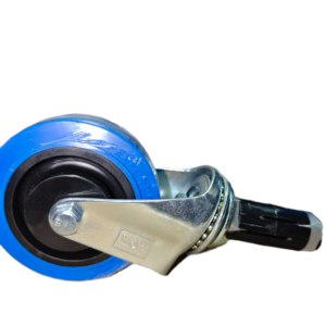 גלגל גומי עם מתאם לצינור עגול